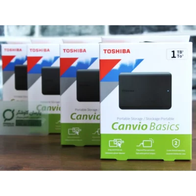 هارد اکسترنال 1 ترابایت توشیبا مدل Canvio Basics