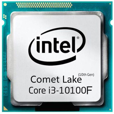 پردازنده مرکزی اینتل سری Coffee Lake مدل Core i3-10100F Tray