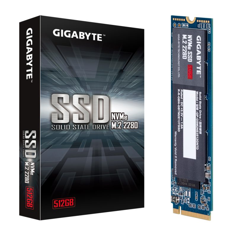 حافظه SSD اینترنال گیگابایت مدل 2280 ظرفیت 512 گیگابایت