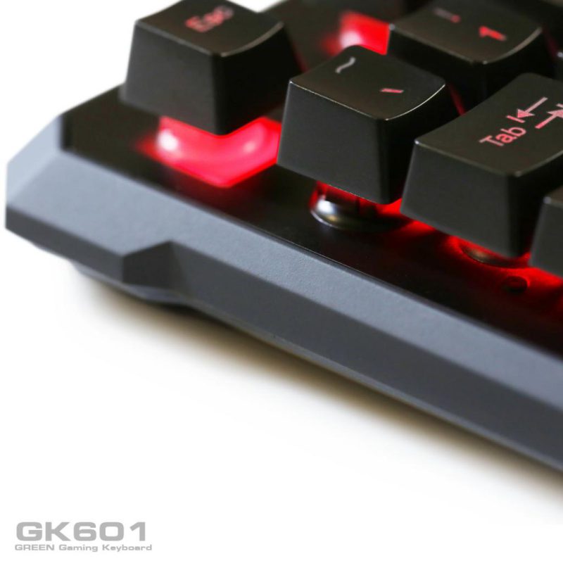 کیبورد مخصوص بازی گرین مدل GK601-RGB