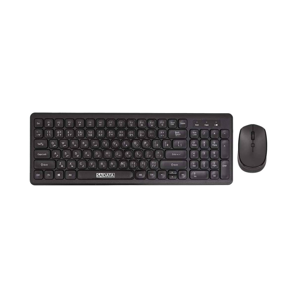 کیبورد و ماوس بی سیم سادیتا مدل SKM-3402