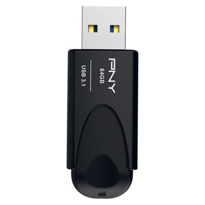 فلش مموری پی ان وای ظرفیت 64 گیگابایت مدل PNY ATTACHE4 USB3.1