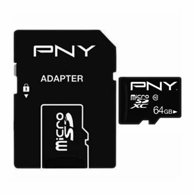 کارت حافظه microSD پی ان وای 64 گیگابایت مدل PNY PERFORMANCE PLUS