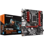 مادربرد گیگابایت GIGABYTE B760M GAMING AC DDR4 rev. 1.x