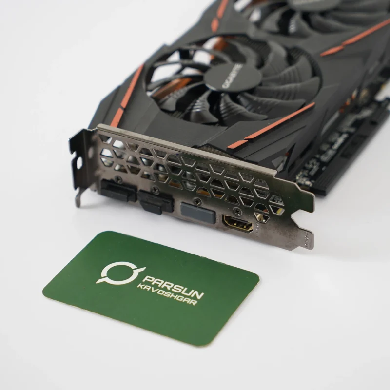 کارت گرافیک گیگابایت RX 580 GAMING 8GB استوک