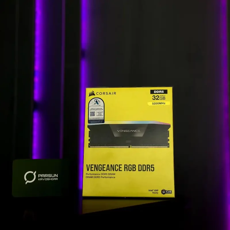 رم 32 گیگ 5200 DDR5 کورسیر Corsair Vengeance RGB