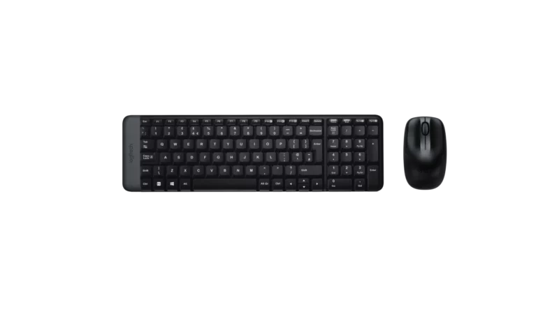 کیبورد و موس بی سیم لاجیتک مدل LOGITECH MK220