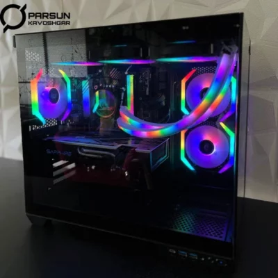 کیس کامپیوتر اوست مدل AWEST GT-AQ12-MB