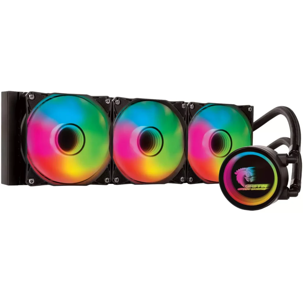 خنک کننده آبی پردازنده گرین GLC360 GLACIER ECO ARGB