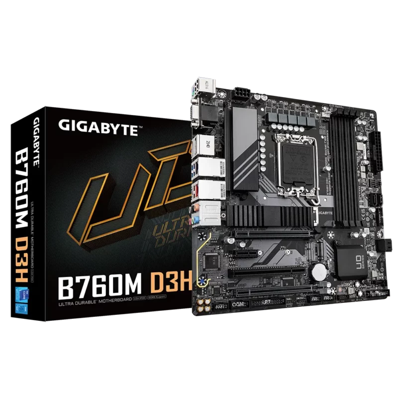 مادربرد گیگابایت GIGABYTE B760M D3H DDR5