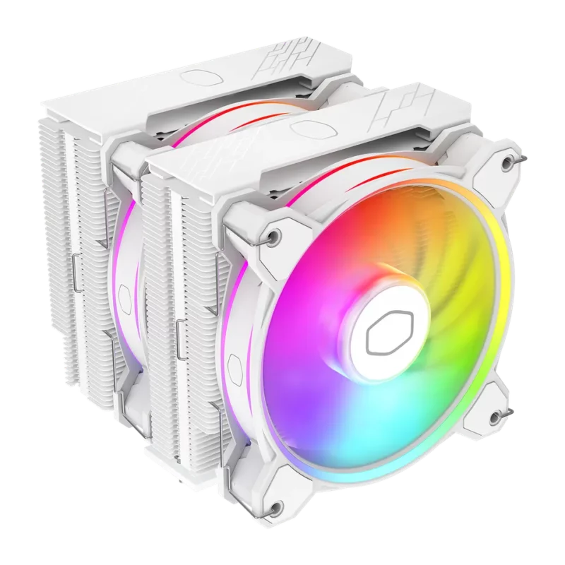 خنک کننده‌ پردازنده کولرمستر CoolerMaster HYPER 622 HALO سفید