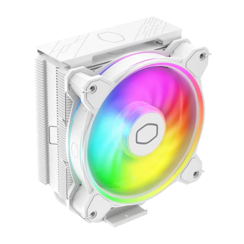 خنک کننده‌ پردازنده کولرمستر CoolerMaster HYPER 212 HALO WHITE