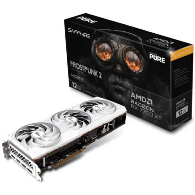 کارت گرافیک سافایر Sapphire PURE RX 7700 XT 12GB Frostpunk 2 Edition