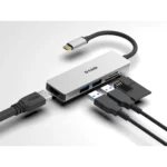 هاب USB-C دی لینک 5 پورت مدل DUB-M530