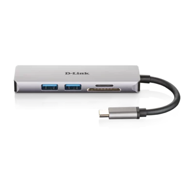 هاب USB-C دی لینک 5 پورت مدل DUB-M530