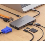 هاب USB-C دی لینک 9 پورت مدل DUB-M910