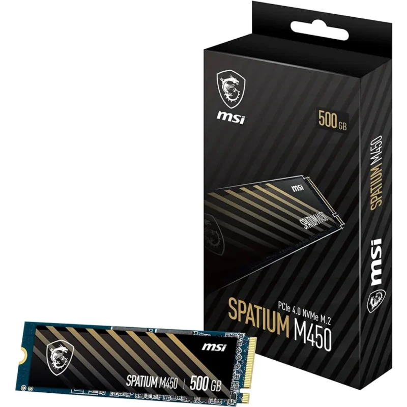 هارد SSD 500 گیگ ام اس آی MSI SPATIUM M450 M.2