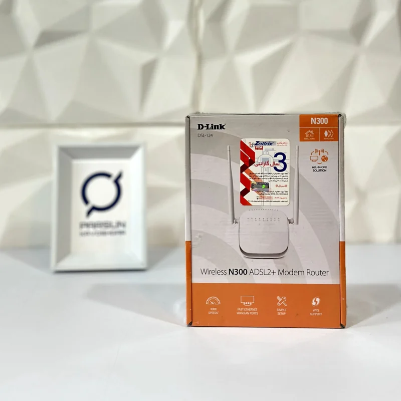 مودم روتر دی لینک D-LINK DSL-124 N300