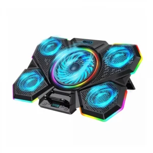 پایه خنک کننده لپ تاپ کول کلد F13 RGB 2 پایه خنک کننده لپ تاپ کول کلد F13 RGB