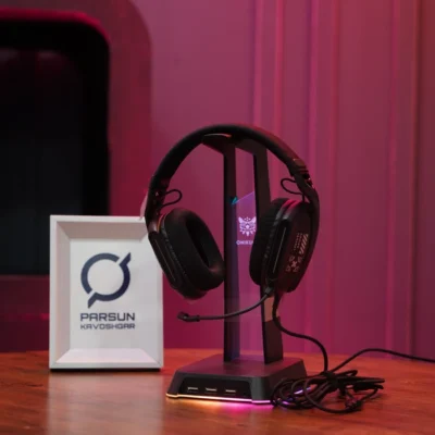 پایه نگهدارنده هدست اونیکوما ONIKUMA ST2 RGB (2)