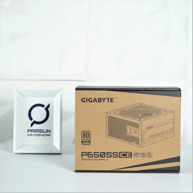 پاور 650 وات گیگابایت Gigabyte P650SS ICE 650W با جعبه