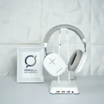 نمای پشت و جلوی هدست بی سیم گرین لاین مدل Echo Max GNECOMAXHP