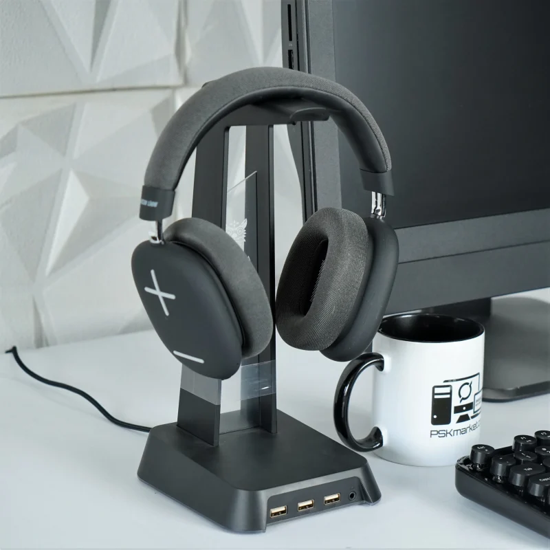 نمای کلی هدست بی سیم گرین لاین مدل Echo Max GNECOMAXHP
