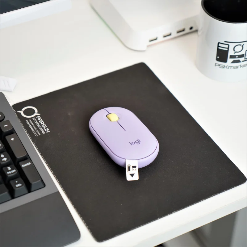 ماوس بی سیم لاجیتک Logitech M350 Pebble نمای کلی