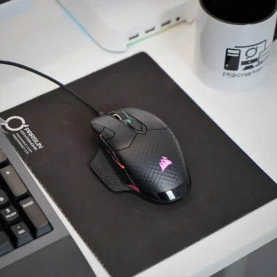 نمای کامل ماوس گیمینگ کورسیر Dark Core RGB PRO