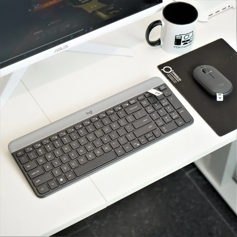 نمای کلی ماوس کیبورد لاجیتک Logitech MK470 SLIM COMBO