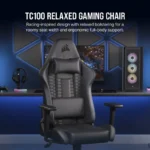 صندلی گیمینگ کورسیر TC100 LEATHERETTE
