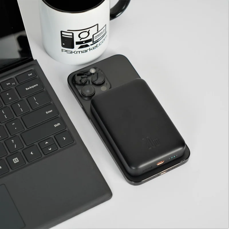 پاوربانک 20 وات بیسوس مدل Magnetic Mini 10000mAh