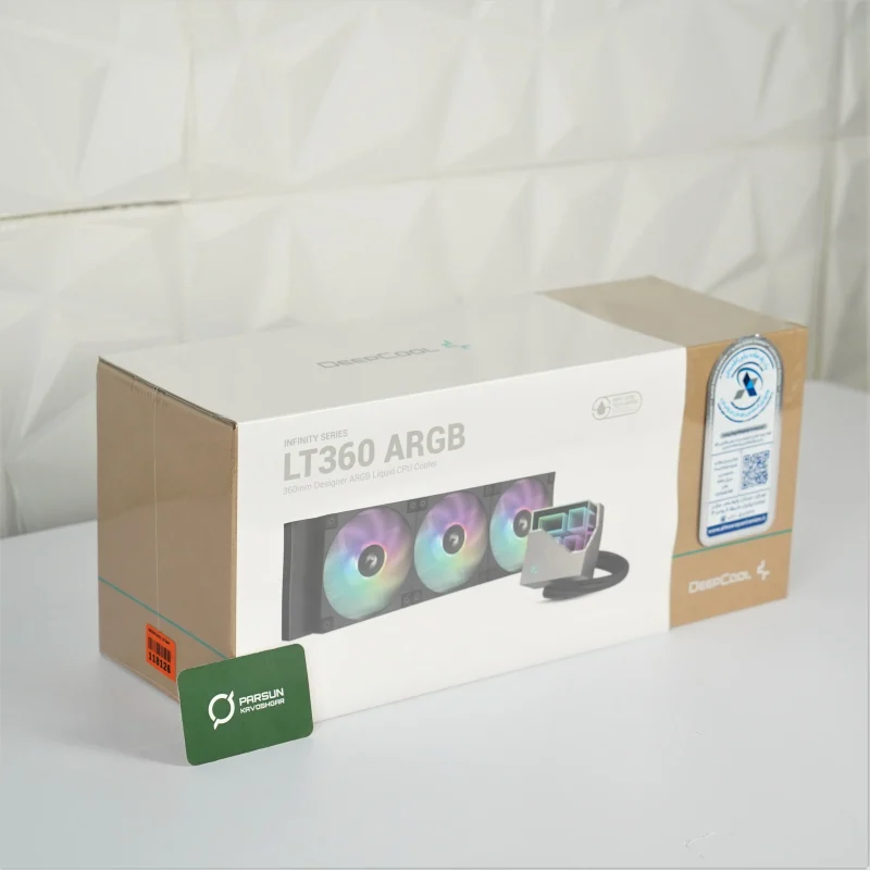 خنک کننده آبی پردازنده دیپ کول مدل LT360 ARGB با جعبه