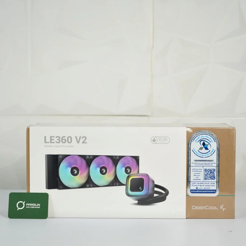 خنک کننده آبی پردازنده دیپ کول مدل LE360 V2با جعبه