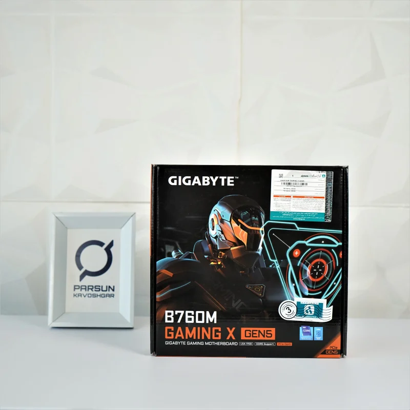 مادربرد گیگابایت Gigabyte B760M GAMING X GEN5 با جعبه