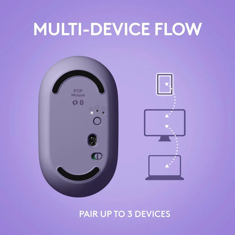 ماوس بی سیم لاجیتک Logitech Pop Mouse 3 ماوس بی سیم لاجیتک Logitech Pop Mouse