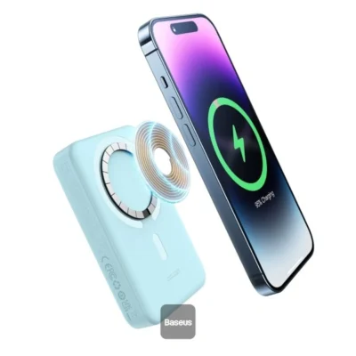 پاوربانک 30 وات بیسوس مدل Magnetic Mini 10000mAh