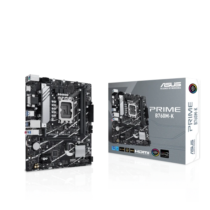 b760m-k ddr5 مادربرد ایسوس ASUS PRIME B760M-K DDR5