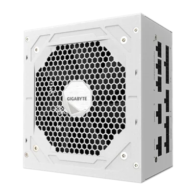 پاور 850 گیگابایت Gigabyte UD 850GM White نمای روبرو