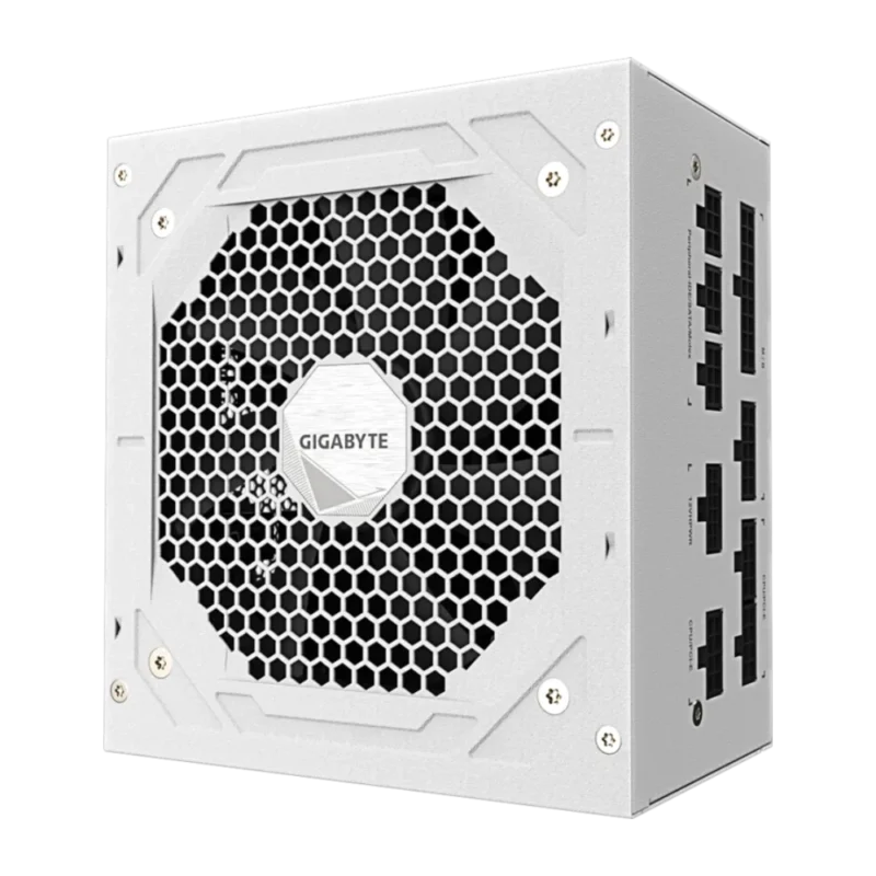 پاور 850 گیگابایت Gigabyte UD 850GM White نمای روبرو