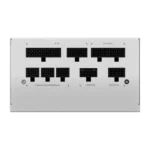 پاور 850 گیگابایت Gigabyte UD 850GM White نمای کانکتورها