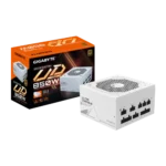 پاور 850 گیگابایت Gigabyte UD 850GM White نمای جعبه