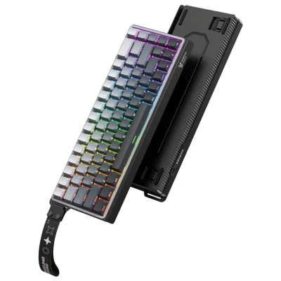 نمای روبرو کیبورد گیمینگ مکانیکال ONIKUMA G69 RGB