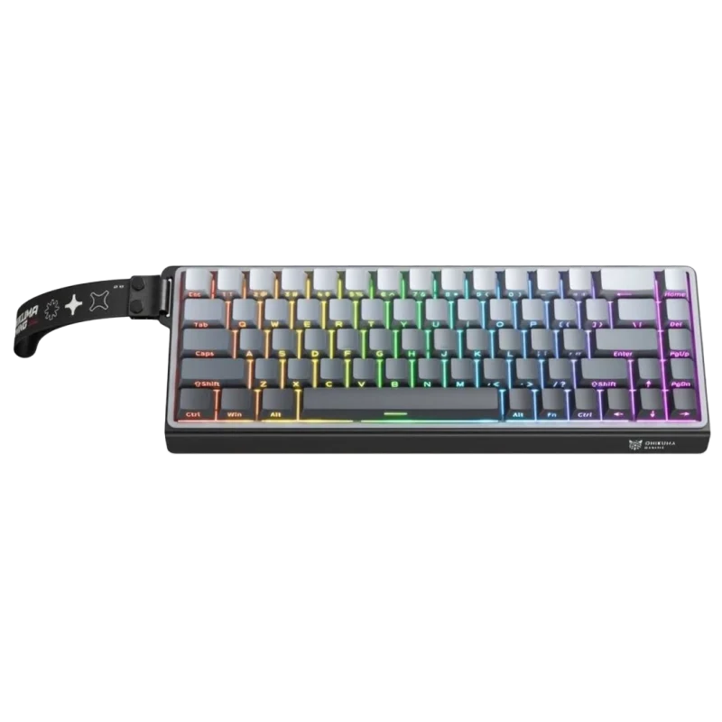 نمای بالایی ONIKUMA-G69-Mechanical-RGB-Wired-Gaming-Keyboard-2