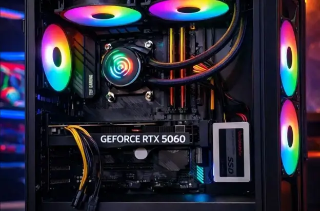 راهنمای خرید سیستم گیمینگ میان رده ۱۴۰۵ 2 سیستم گیمینگ با RTX 5060