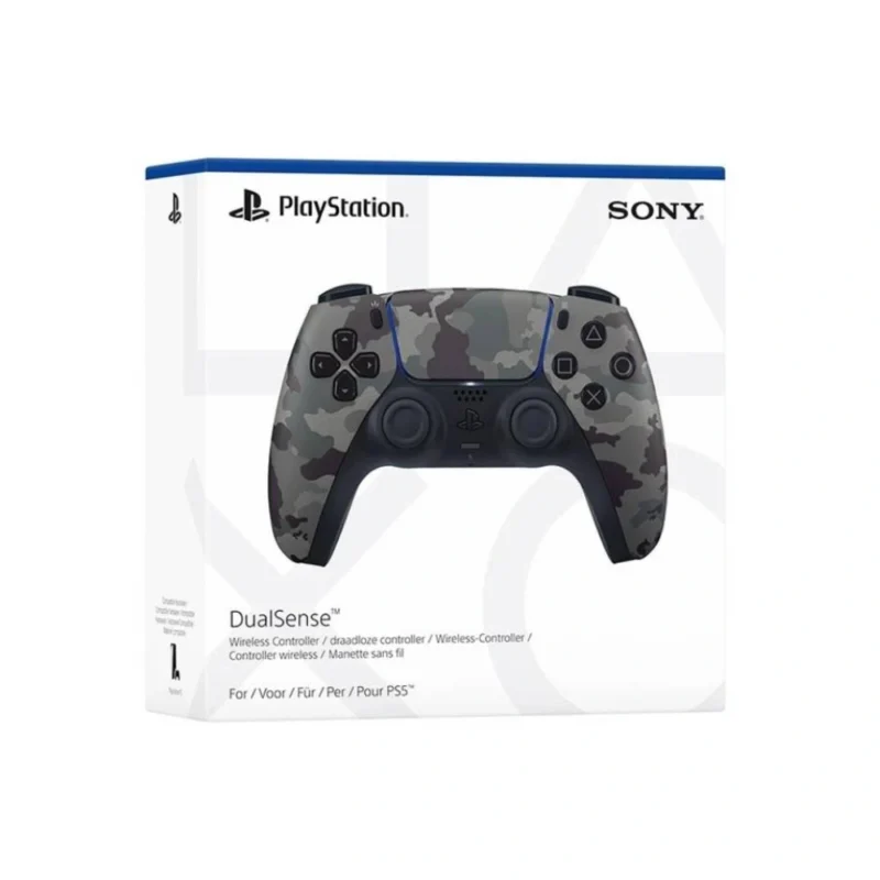 دسته بازی PS5 ارتشی GAMPAD PS5 CFI-ZCT1W DUALSENSE جعبه دستگاه
