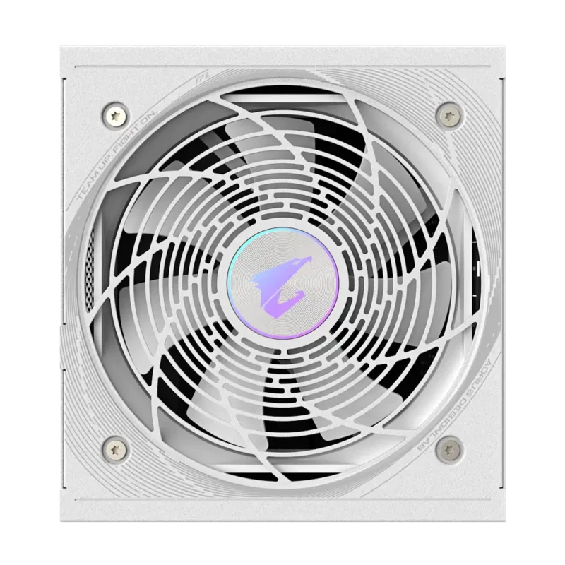 پاور 1000 وات گیگابایت مدل Aorus Elite 1000W Platinum نمای روبرو