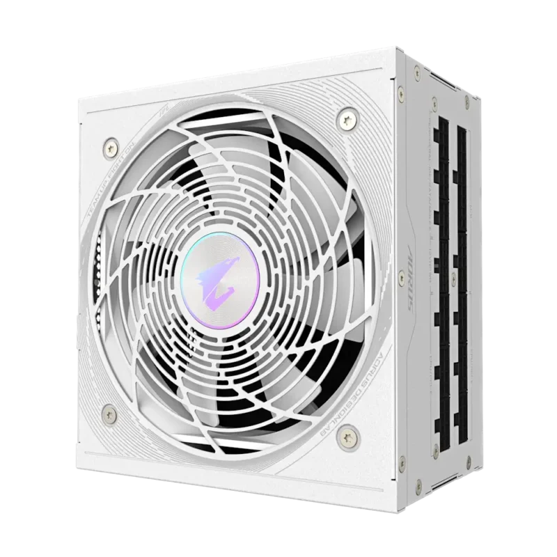 پاور 1000 وات گیگابایت مدل Aorus Elite 1000W Platinum نمای کناری