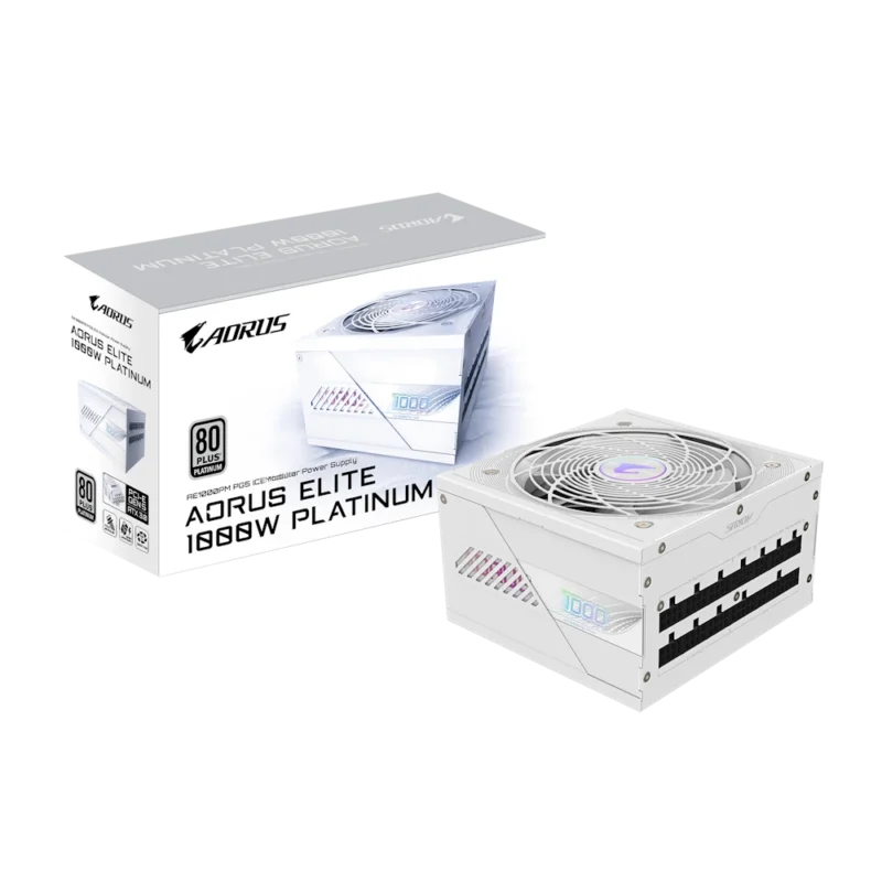 پاور 1000 وات گیگابایت مدل Aorus Elite 1000W Platinum همراه با جعبه