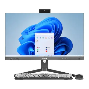 آل این وان گرین 27 اینچ Core i3-12100 نمای روبرو